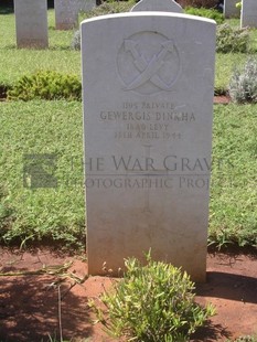 BEIRUT WAR CEMETERY - GEWERGIS DINKHA, 